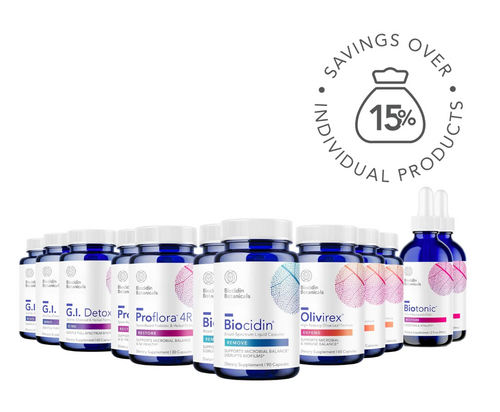Comprehensive Cleansing Program with Biocidin® Capsules