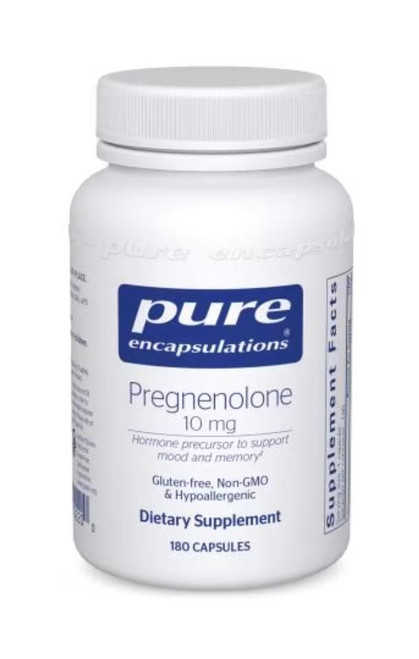 Pure Encapsulations Pregnenolone 10 mg, 180 capsules 