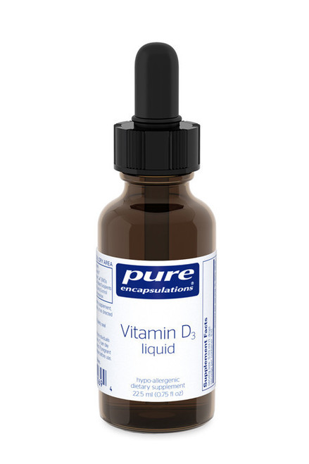 Pure Encapsulations Vitamin D3 Liquid, 22.5 ml 