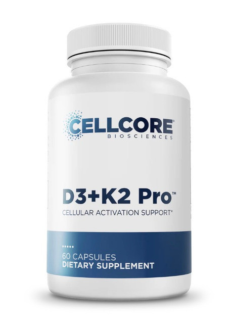 CellCore Biosciences D3+K2 Pro, 60 caps 
