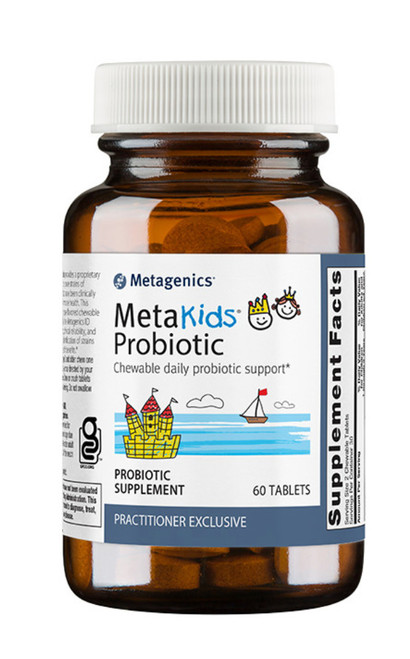 Metagenics MetaKids™ Probiotic, Chewable, 60 or 120 tabs 