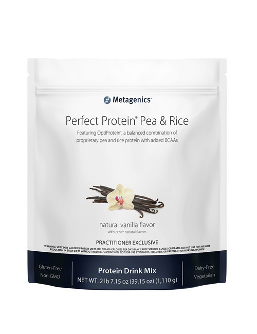 Metagenics Perfect Protein® Pea & Rice 30 servings Vanilla  