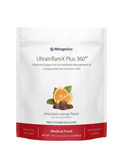 Metagenics UltraInflamX Plus 360 14 servings Chocolate Orange  