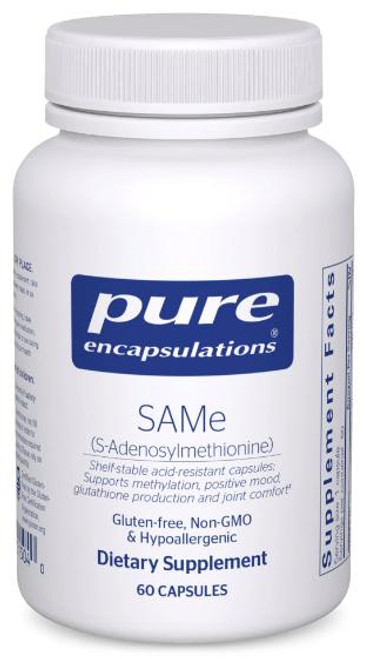Pure Encapsulations SAMe (S-Adenosylmethionine), 60 vcaps 