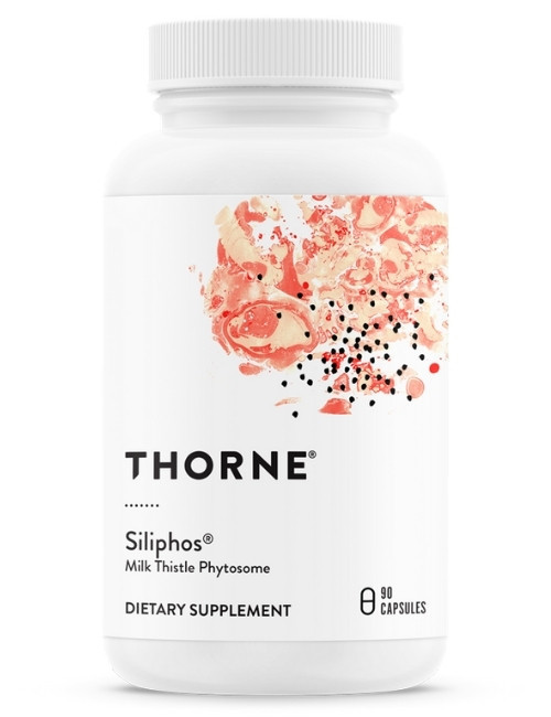 Thorne Siliphos (Milk Thistle Phytosome), 90 caps 