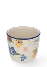 Bunzlau Castle Mug Tumbler 220 ml - VGM Vincent's Flowers on a white background