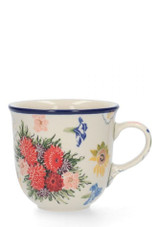 Bunzlau Castle Mug Tulip 200 ml - VGM Vincent's Flowers on a white background