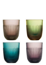 La Rochere Ouessant Coloured Tumblers  - set of 4 on a white background
