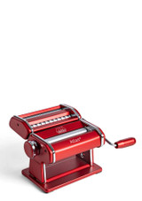 Marcato Atlas+ 150 Pasta Machine – Red on white backround
