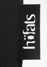 Close-up of the Hofats logo on the Höfats SPIN 900 Protective Cover – Heavy-Duty Fabric