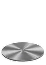 Höfats BOWL 57 Lid – Brushed Stainless Steel Cover on white background Höfats BOWL 57 Lid – Brushed Stainless Steel Cover on white background
