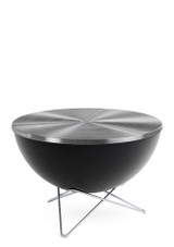 Höfats BOWL 57 Lid – Brushed Stainless Steel Cover on the Hofats bowl 57 fire pit Höfats BOWL 57 Lid – Brushed Stainless Steel Cover on the Hofats bowl 57 fire pit