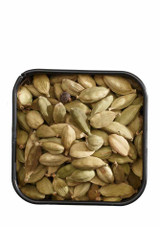Mill & Mortar Whole Green Cardamom – 25 g Organic with tin open Mill & Mortar Whole Green Cardamom – 25 g Organic with tin open