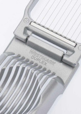 Close-up of the Westmark Duplex Egg Slicer – Aluminium & Stainless Steel Wires