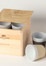 Costa Nova Grespresso Lungo Cups Gift Set of 8 in wooden box Costa Nova Grespresso Lungo Cups Gift Set of 8 in wooden box