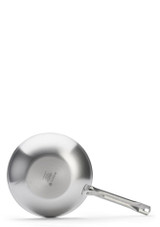 base of the De Buyer Alchimy Stainless Steel Wok - 28 cm