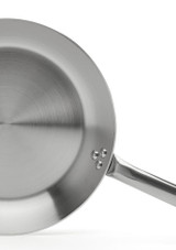 inside view of the De Buyer Alchimy Stainless Steel Frying Pan - 32 cm