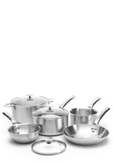 De Buyer Alchimy 8-Piece Stainless Steel Cookware Set