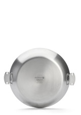base of the De Buyer Alchimy LOQY Fry Pan, 28 cm - Stainless Steel