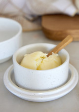 Butter served in the Modern Butter Bell - Casafina by Costa Nova