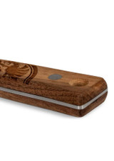 Walnut handle on the Petromax Camping Cutlery Set