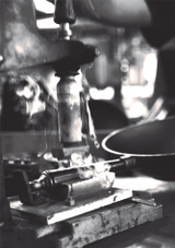 pan handle being made in the skeppshult factory