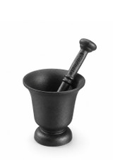 Skeppshult Spice Grinder with Cast Iron Pestle - 11,5 cm on white