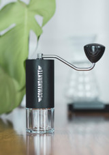 Comandante Coffee Grinder C40 MK4 Nitro Blade - Black on a counter top