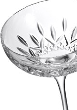 Waterford Lismore Essence Champagne Saucers 280ml - Set of 2 close of the details