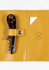 Soft Machine Nomad by L’Atelier du Vin pictured on a white background in a leather case front facing
