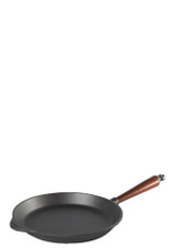 Skeppshult Cast Iron Frying Pan with beech handle 28 cm