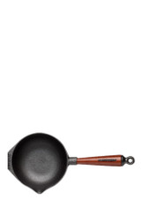 inside view of the Skeppshult Cast Iron Sauce Pan 1L with Beech Wood Handle