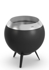 Hofats Moon 45 smokeless fire pit with low stand in enamelled steel Hofats Moon 45 smokeless fire pit with low stand in enamelled steel
