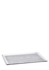 De Buyer Perforated Baking Tray – 40 x 30 cm with Oblique Edges on white background De Buyer Perforated Baking Tray – 40 x 30 cm with Oblique Edges on white background