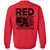 VFW Post 2535 Red Friday #1 Crewneck Pullover Sweatshirt