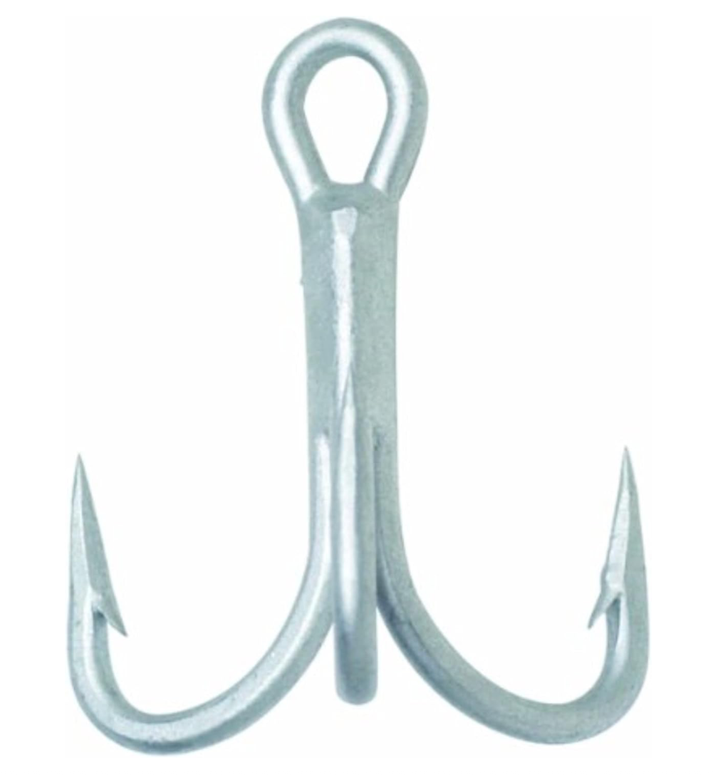 VMC 9626PS O'Shaugnessy #6 Permasteel Treble Hooks 50ct VMC 9626PS O'Shaugnessy #6 Permasteel Treble Hooks 50ct