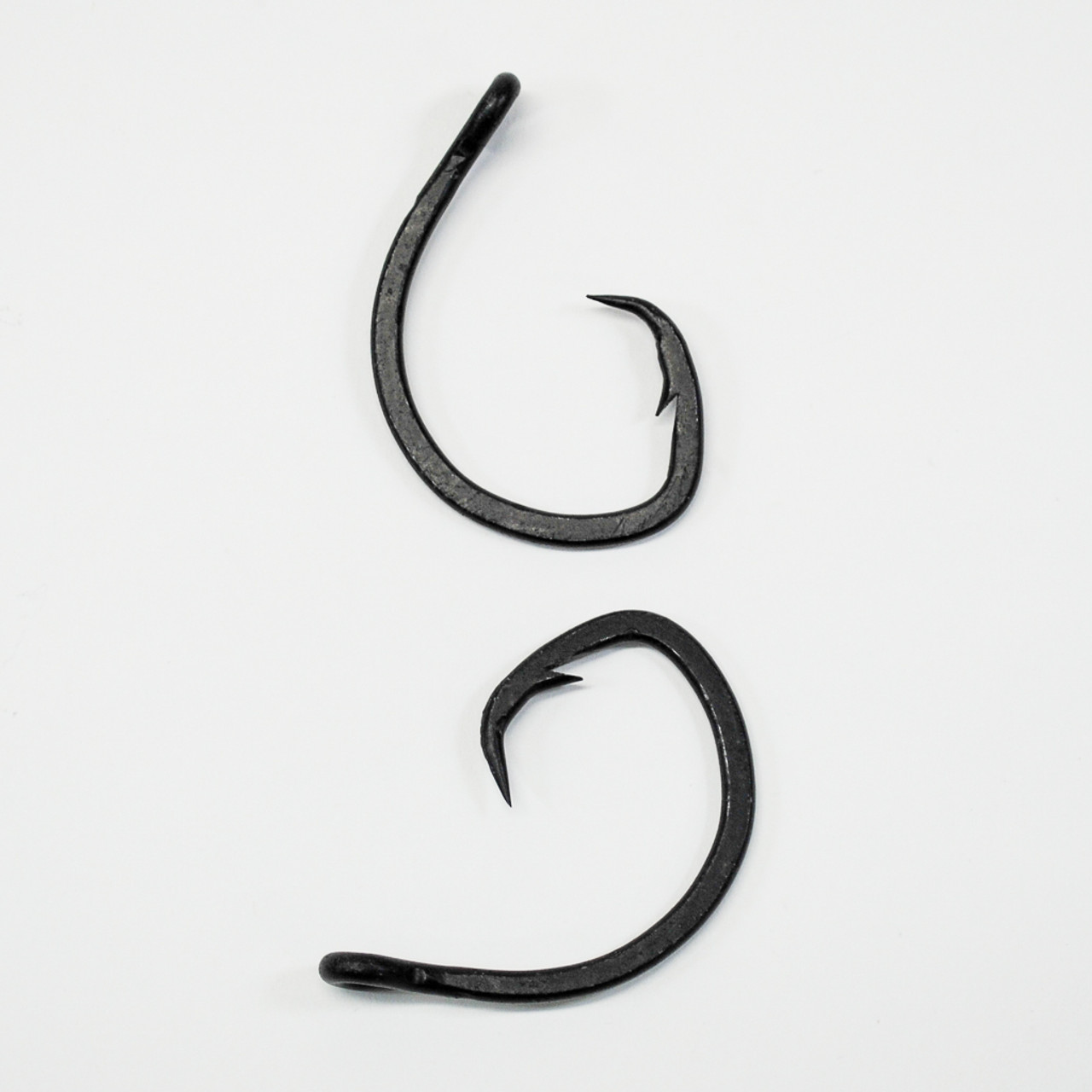 LP Carbon Steel 16/0 Black Circle Hook - 10 pack