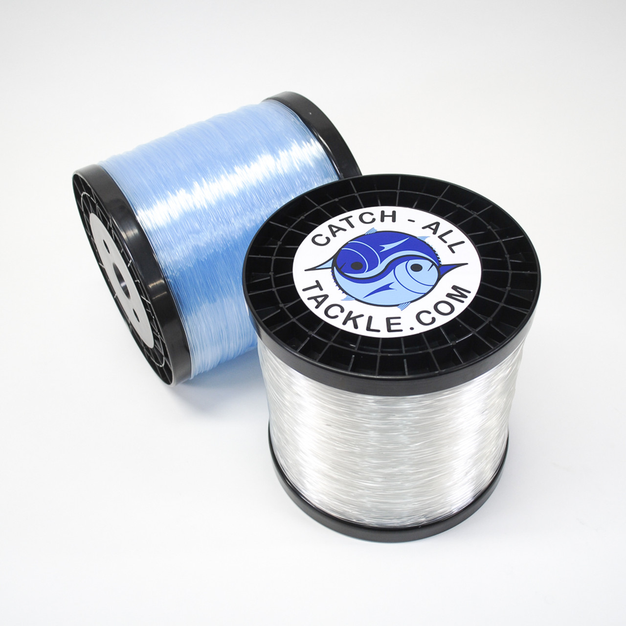 500m Spool of 8lb Shogun Ice Blue Monofilament Fishing Line - Grey