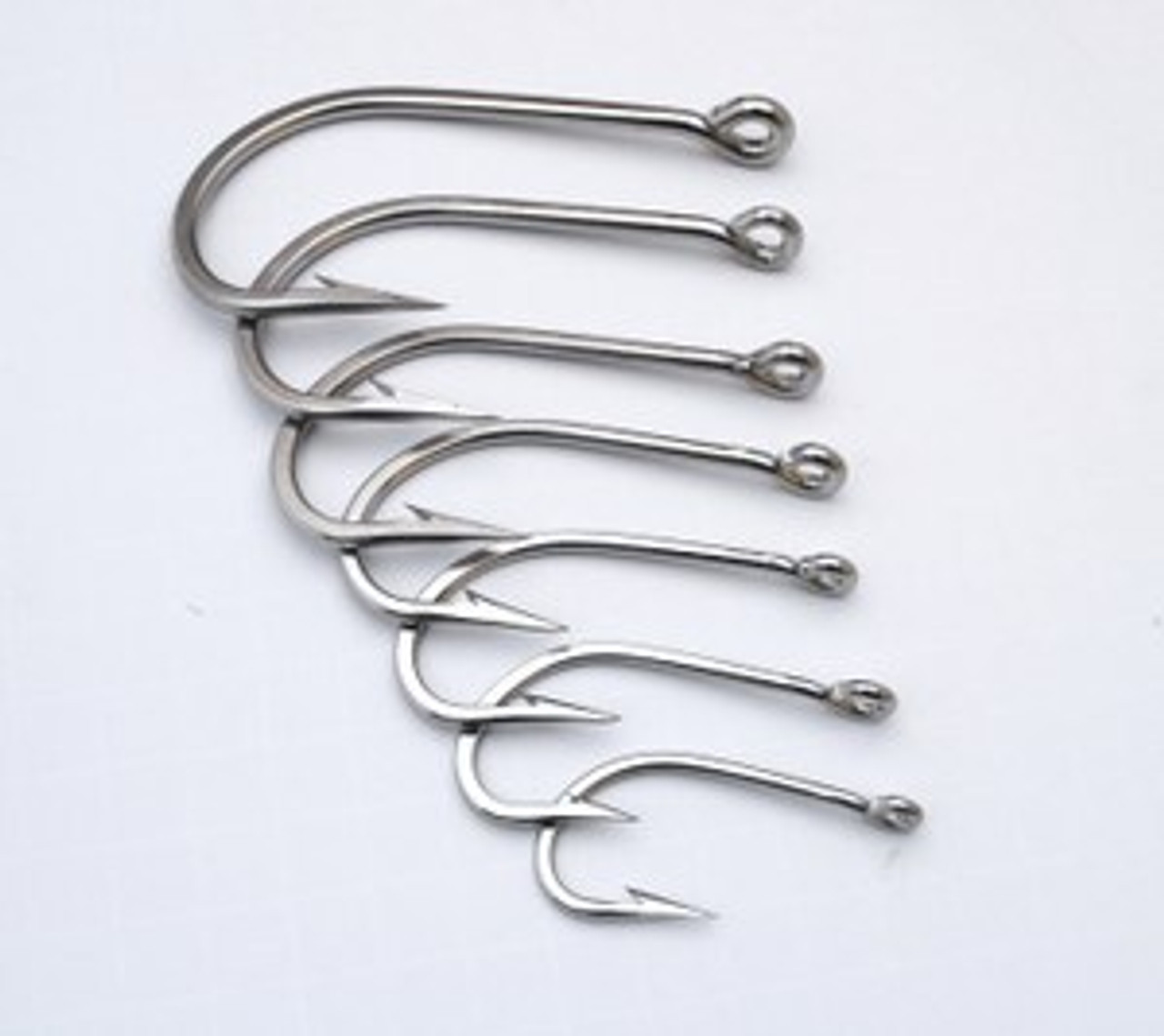 Big Game Southern Style Rigging Hooks 3X 6/0-12/0 (10 pieces) 