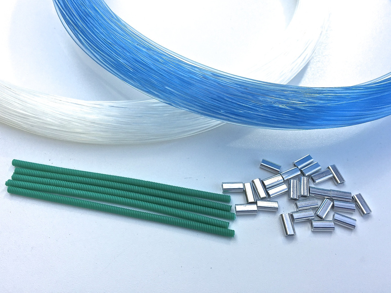 Monofilament Fishing Leader 100YDS 1.0mm 2.4mm w/crimps