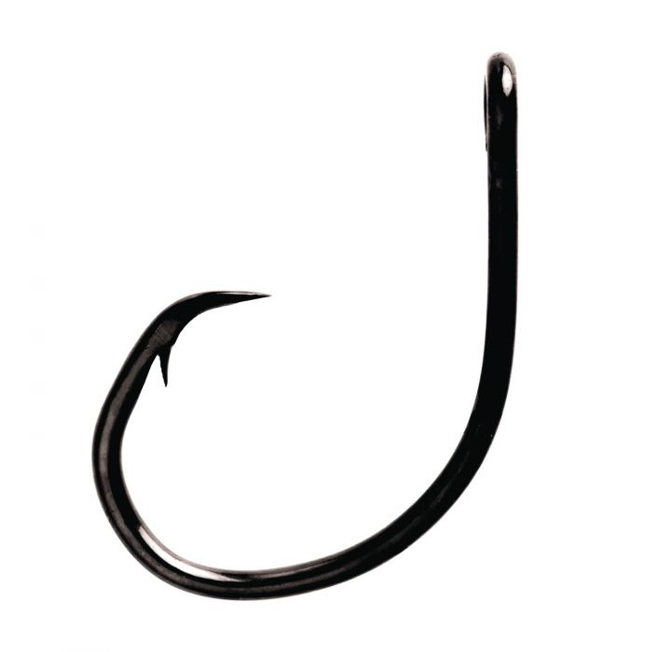 Buy Luengo 100pcs Circle Hooks 7384 2X Strong Custom Offset Sport