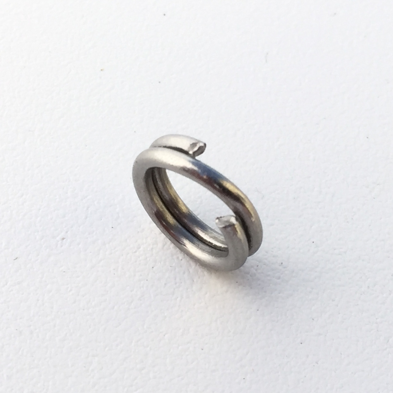 #1 Heavy Duty Stainless Steel Split Rings – 100 Pack, Made In USA, For Fishing Tackle