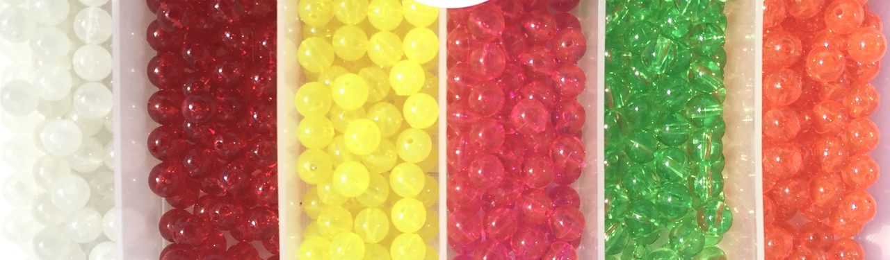 BnR Soft Beads - 50/50 Red Roe - Soft Beads - Alaska Fly Fishing Goods