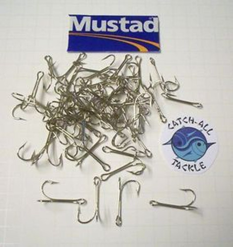 Mustad 7698BD Big Game Sea Mate 2 Extra Strong Forged Duratin Hook with  Brazed Ring (10-Pack), Size 11/0 