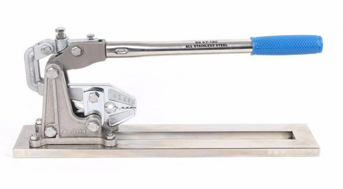 Centro CT-180 Small Bench Crimper with fixed dies All Stainless Steel Centro CT-180 Small Bench Crimper with fixed dies All Stainless Steel