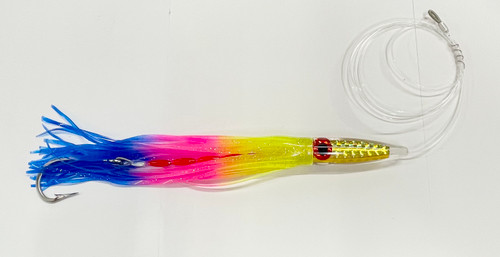 Heavy Smacker 12" Trolling Lure Rigged 6' leader