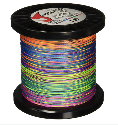 Diawa J-Braid x8 Grand Braided Line 3000 yds Multi-color Diawa J-Braid x8 Grand Braided Line 3000 yds Multi-color