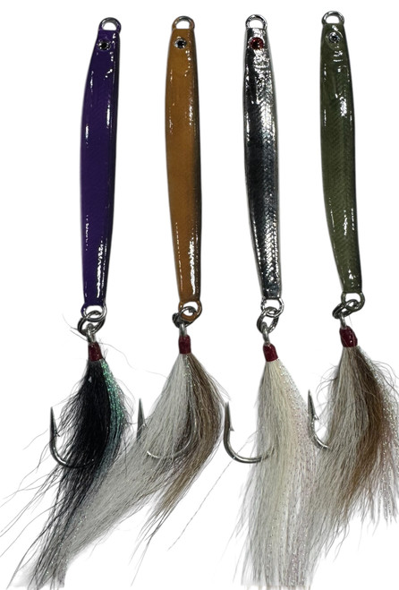 Run Off Lures Sand Eel Lure w/ Teaser 2oz Run Off Lures Sand Eel Lure w/ Teaser 2oz