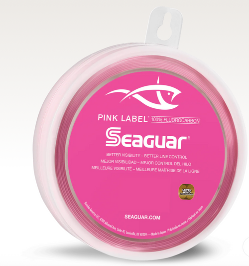 Seaguar Pink Label 100% Fluoro Leader 25yds