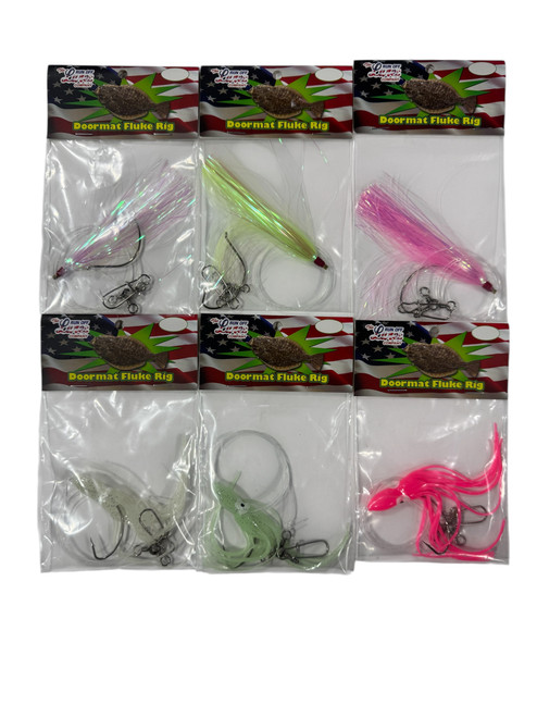 Doormat Fluke Rig Single Hook Rig